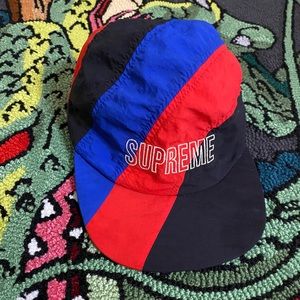 Supreme Nylon stripe hat
